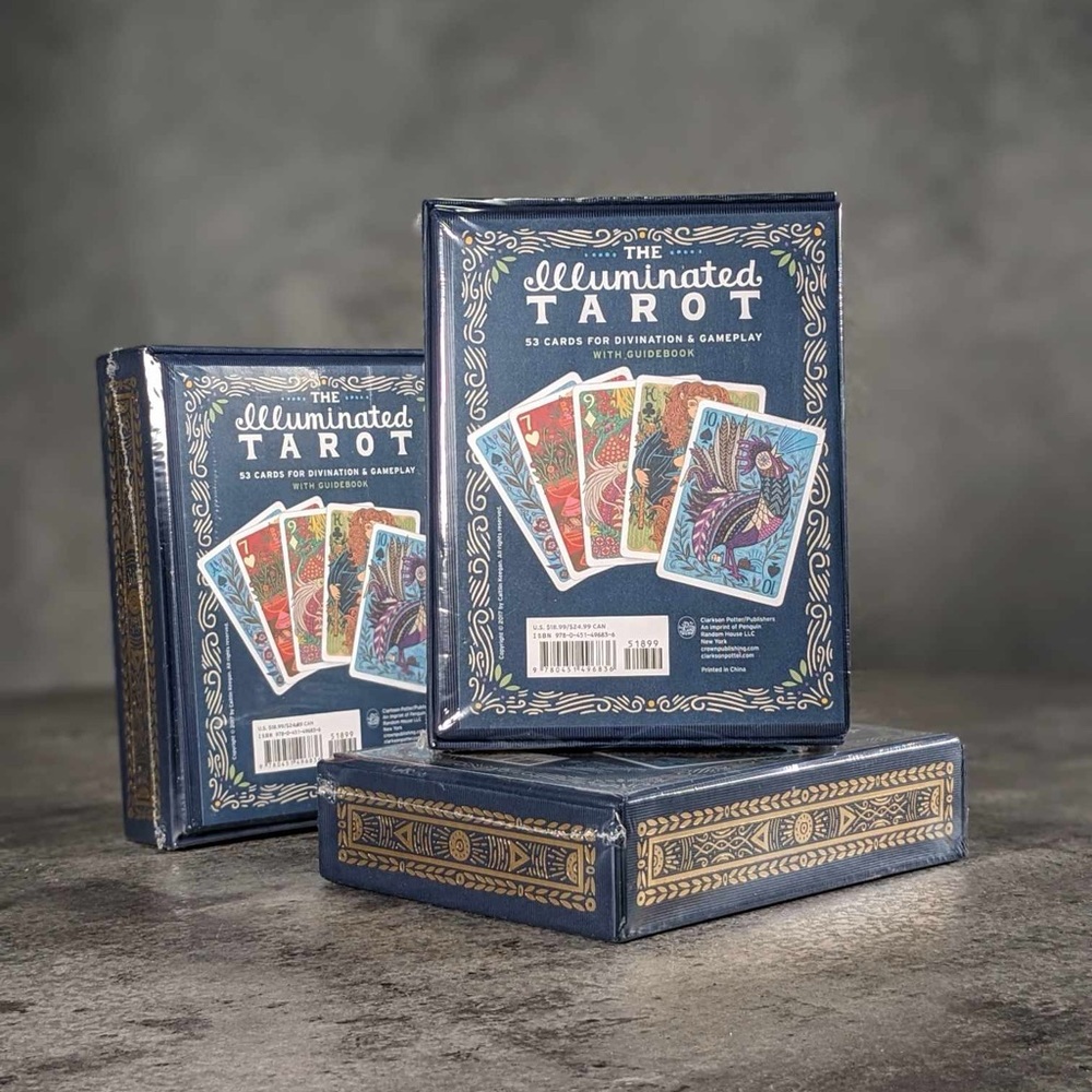 NWT The Illuminated Tarot: 53 Cards for Divination & Gameplay - Picture 6 of 6